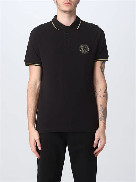 versace collection polo fitting|versace jeans couture t shirt.